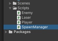 Created SpawnManager in Scripts folder